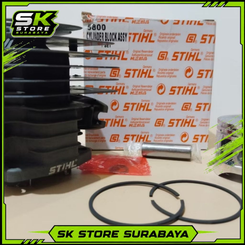 Blok Silinder Boring Mesin Senso 5200(45mm)-5800(45,2mm) Stihl