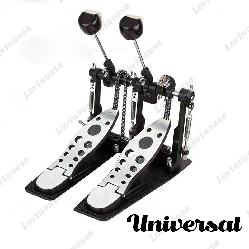 Double Pedal Drum DB Percussion Dual Chain Pedal aksesori pedal drum universal