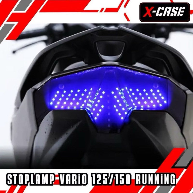 LAMPU STOP RUNNING STOP LAMP RUNNING LED VARIO125 LED NEW VARIO 150 NEW VARIO 150 PAPAN LED RUNNING