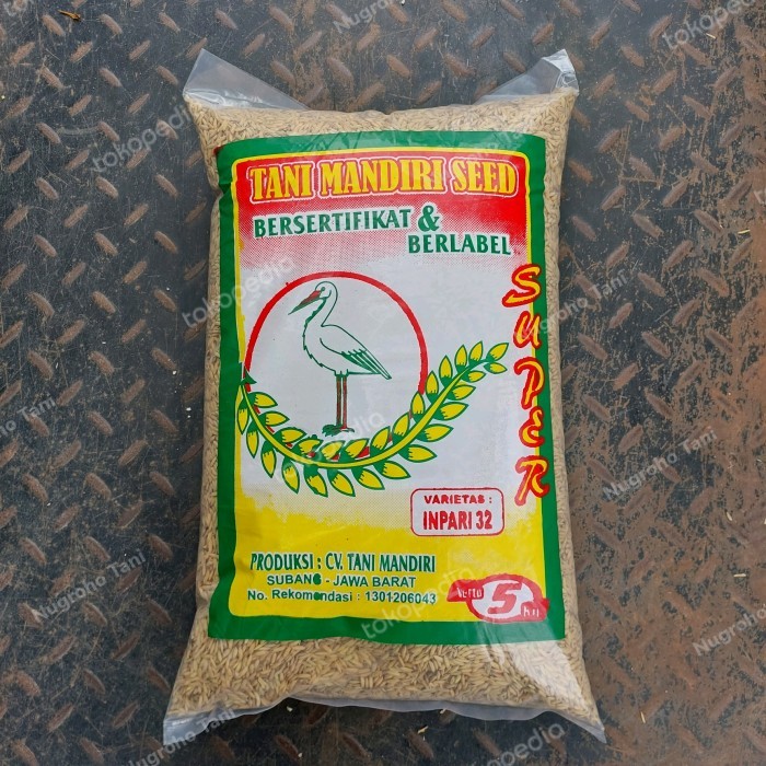 BENIH PADI INPARI 32 CAP BANGO SUPER 5 KG SUBANG TANI MANDIRI SEED