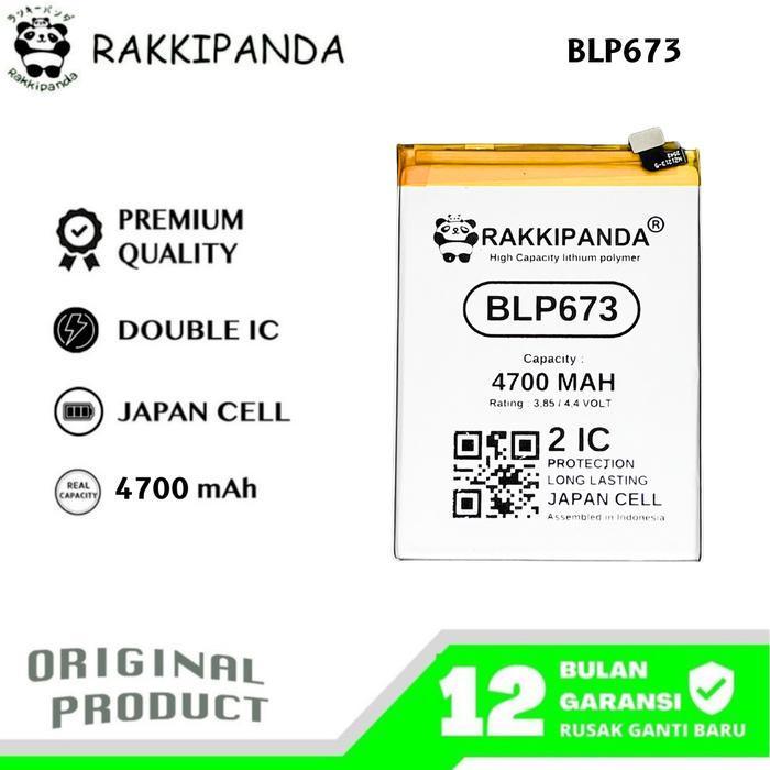 RakkiPanda BLP673 Compatible With Oppo A3S/A5/A5S AX5S/A7/A11K/A12 2020/A31 2020/Realme C1/Realme 2 