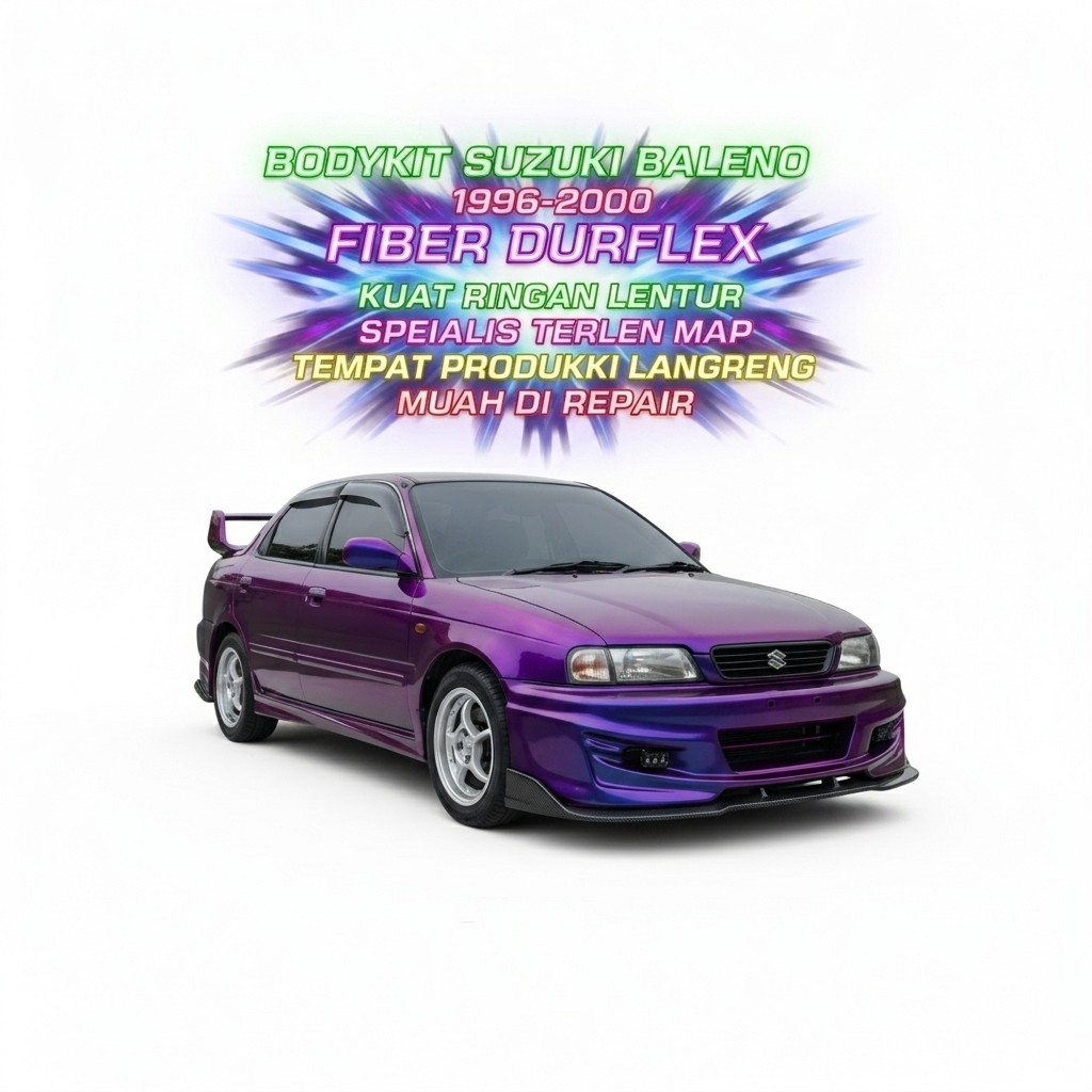 bodykit suzuki baleno 1996-2000 bodykit suzuki baleno