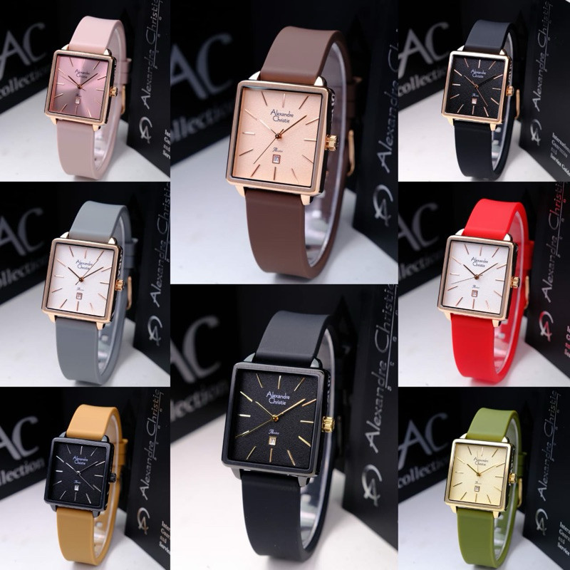 PROMO CUCI GUDANG JAM TANGAN WANITA ALEXANDRE CHRISTIE AC 2964 / AC2B10 / AC 2810  / AC 2A04 / AC 2A