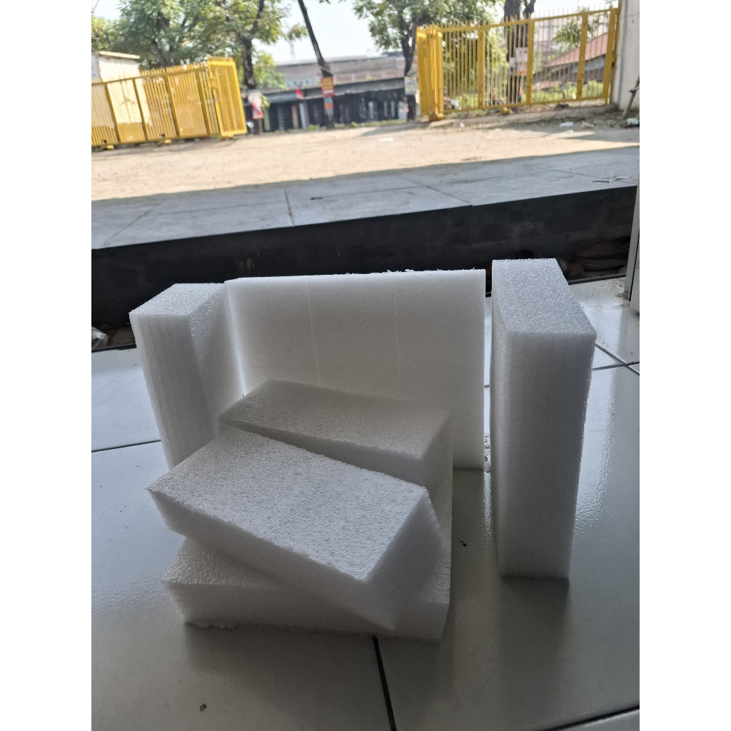 PAKET ISI 10 PCS Busa bunga / Oasis busa bunga Styrofoam/ Oasis buket / Dekorasi Pelaminan