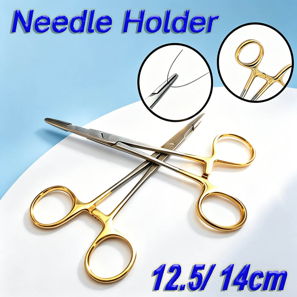Alat Gigi Dental Needle Holder Mayo Hegar Nald Voeder Nalfuder Klem Bedah Hemostatik Halsted Mosquit
