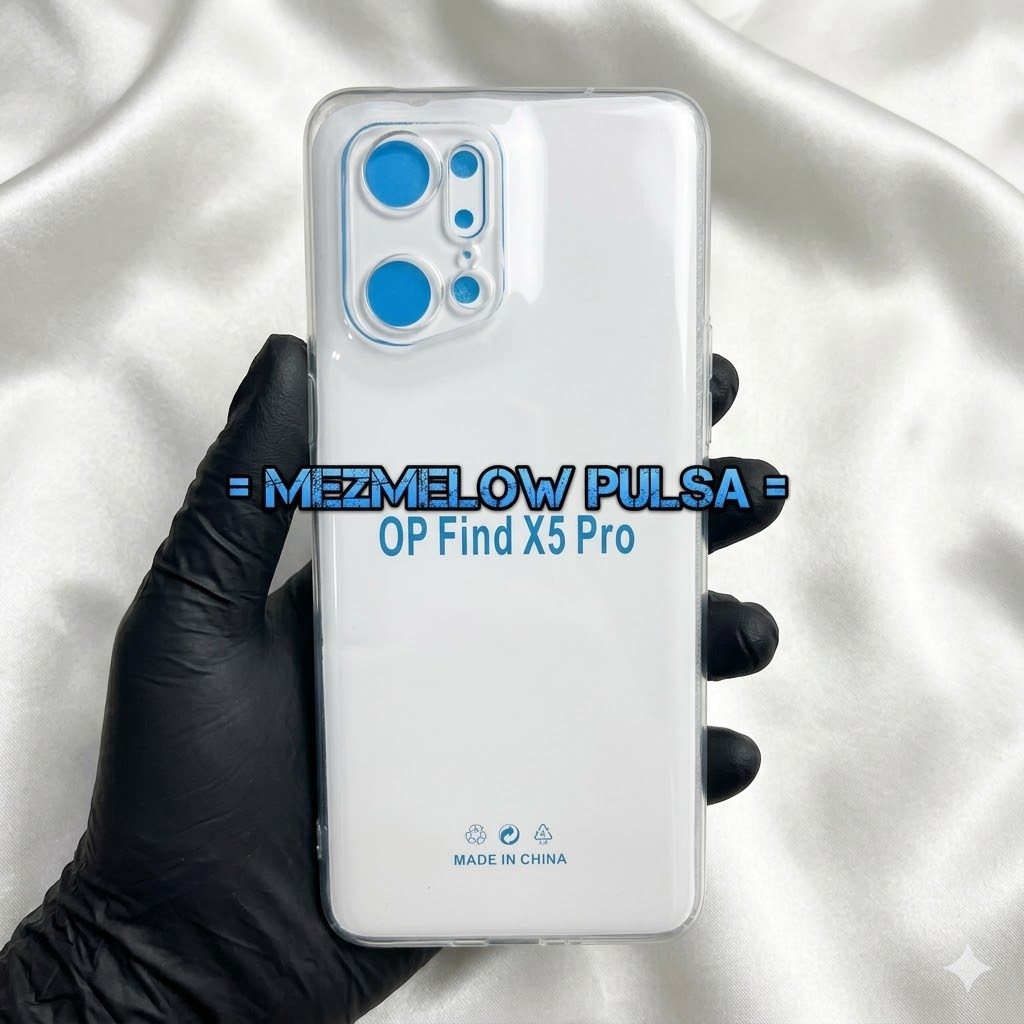 Softcase Silikon Transparant Casing Caseng Softcase OPPO FIND X5 PRO