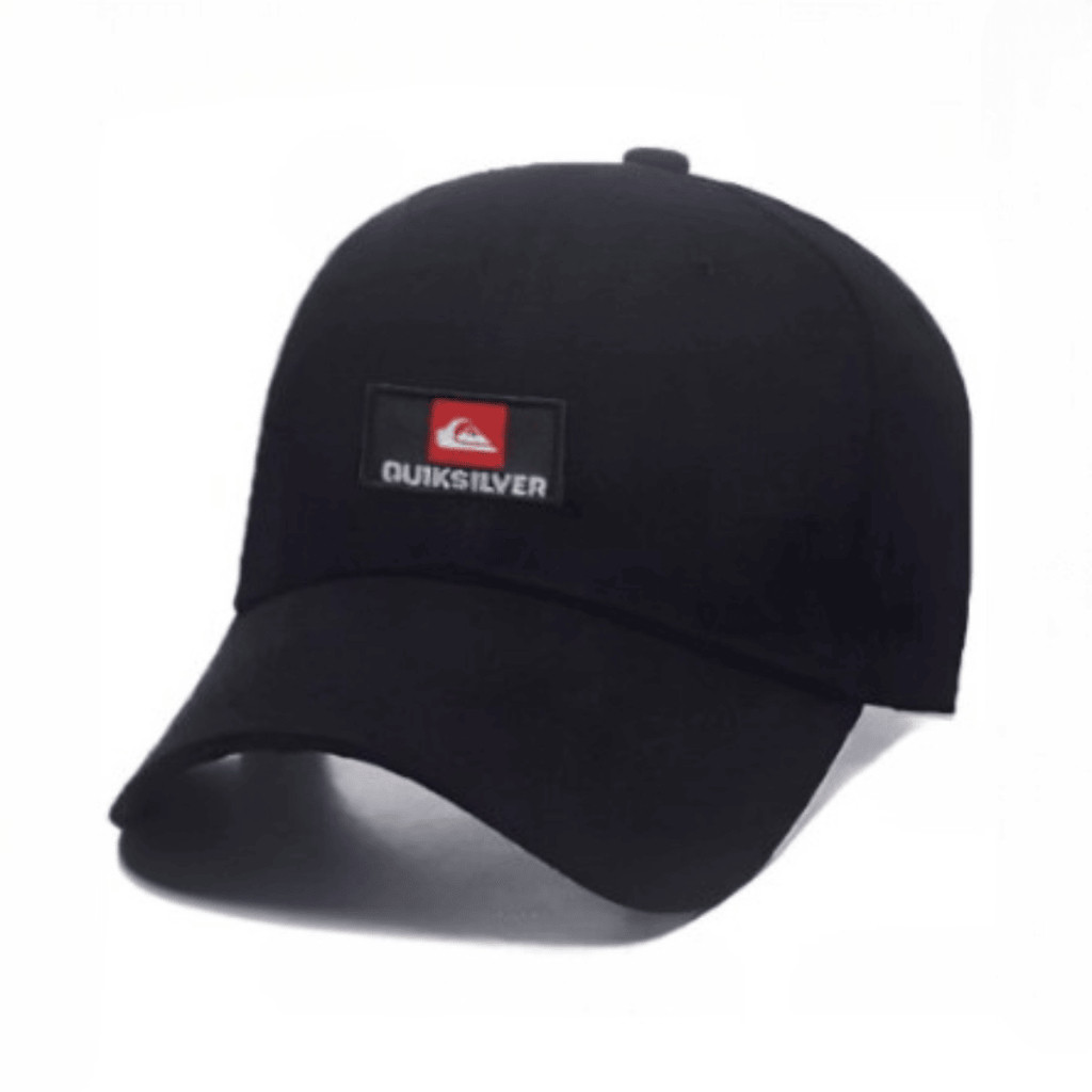 TOPI BISBOL POLO PRIA WANITA DISTRO TERKINI LEBEL BORDIR CAPS BLACK