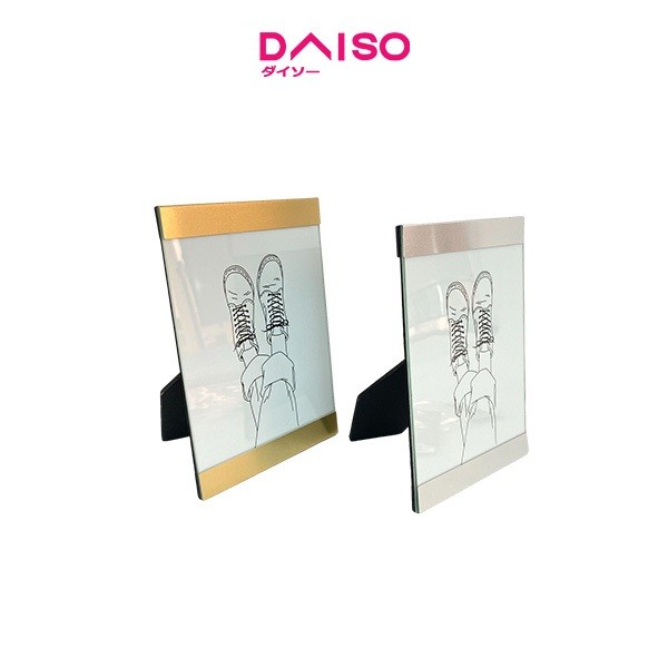 Daiso Aluminum Photo Frame -Postcard-