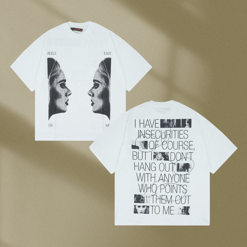 KKONTENER ADELE RELAXED FIT TSHIRT WHITE/