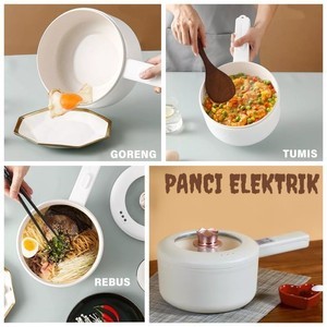 PANCI LISTRIK 3 IN 1 UKURAN 1.5 L YOSSI / ALAT MASAK KUKUS GORENG / PANCI MULTIFUNGSI ALA JEPANG / P