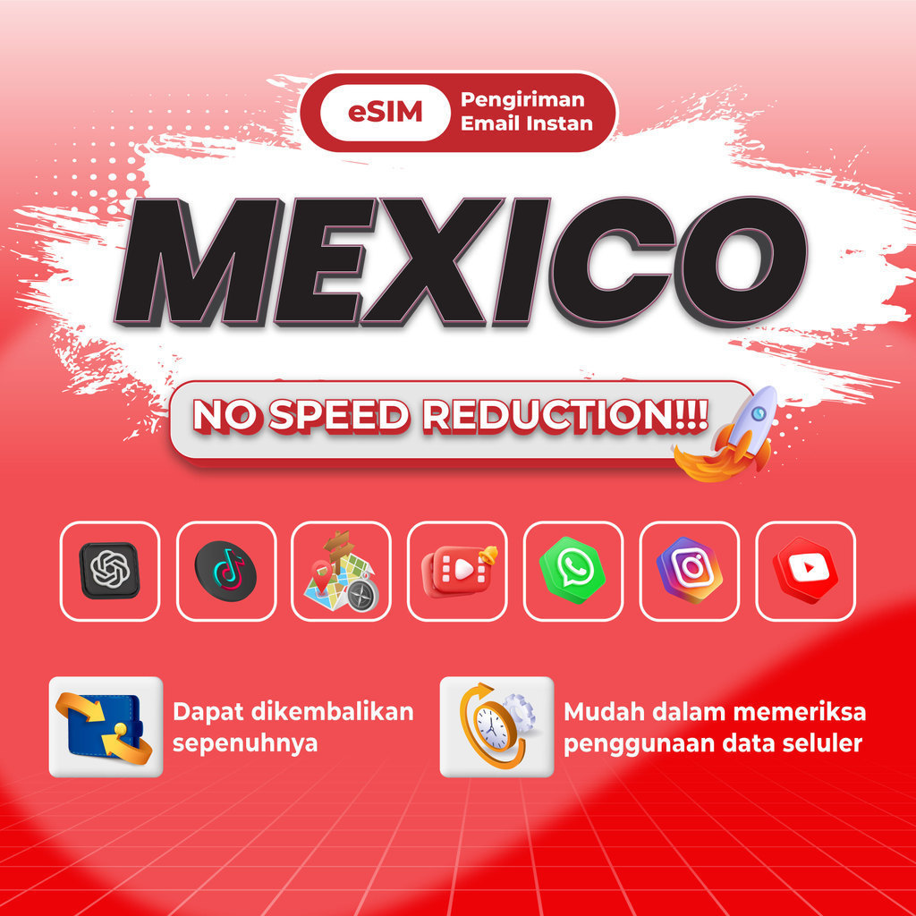 EZRoam Moxico esim Roaming 5G Data | 3-20GB 3-30Hari | Instant Email Delivery | High Speed Travel