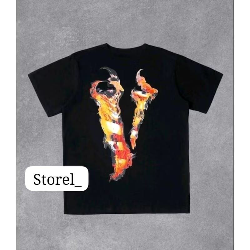 KAOS VLONE LOVE T-SHIRT VLONE LOVE UNISEX PRIA WANITA MIRROR 1:1 PREMIUM