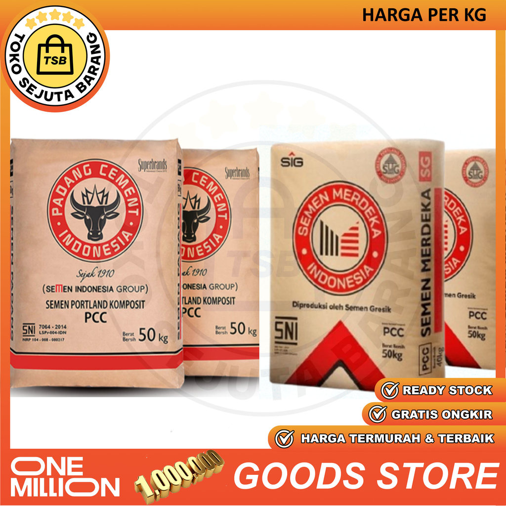 Tiga Roda Padang Baturaja Holcim Dynamix Semen Kiloan Pengeras Beton Cemen Kiloan Plamir Acian Plast