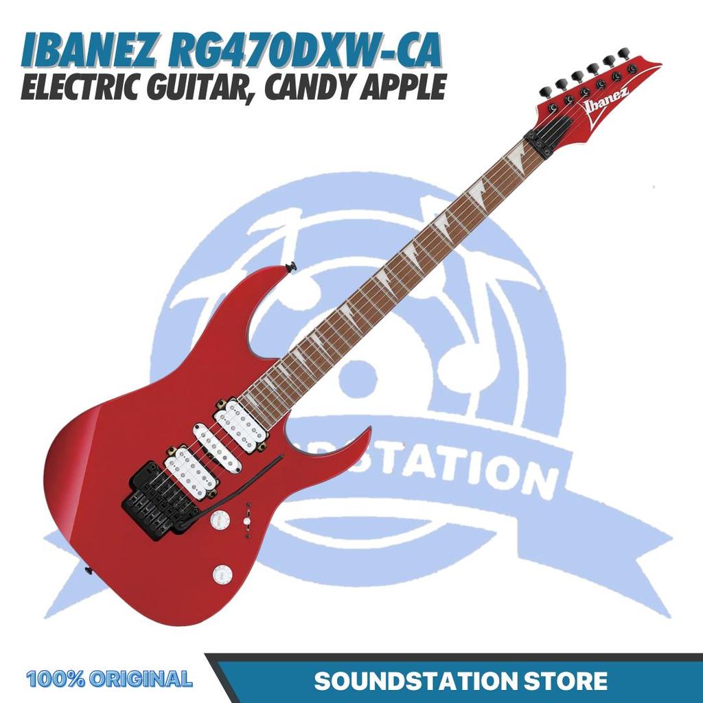 Ibanez RG470DXW-CA Electric Guitar, Candy Apple - Gitar Listrik Elektrik Original Asli