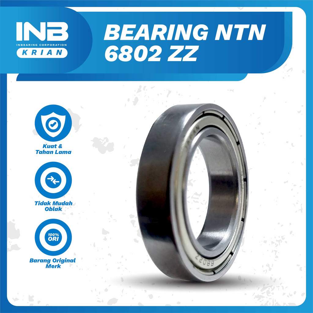 Laker Bearing 6802 ZZ NTN Bearing Laker Conrod Arm Vixion Unitrack Vixion Old Original NTN INB KRIAN