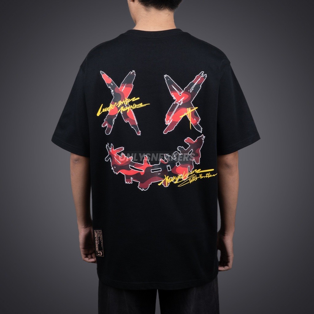 Ramadhan - COD Kaos RICKY IS CLOWN SECOND GENERATION RED CAMOUFLAGE BLACK TEE Unisex Full Tag T-shir