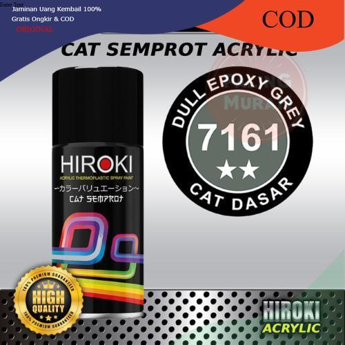CAT SEMPROT Cat Semprot HIROKI Primer 7161 Dull Epoxy Grey Lapisan Awal Warna Dasar Abu Matte Doff U