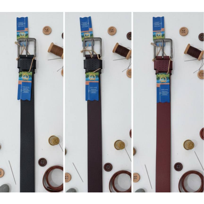 SABUK KULIT/ Ikat Pinggang Pria Kulit Sabuk pria Kulit PS