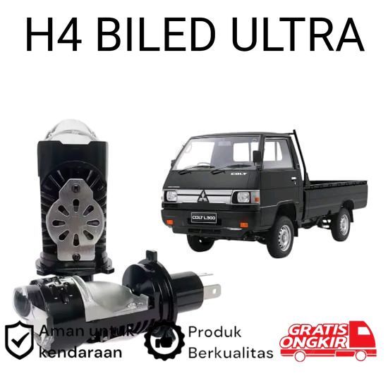 2pcs Lampu Utama LED H4 BiLED Ultra BRIGHT kipas Mobil Mitsubishi L300 Koko