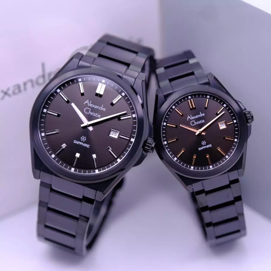 GRATIS ONGKIR ORIGINAL Jam Tangan COUPLE Alexandre Christie PRIA WANITA AC Garansi Resmi 1 Tahun Sta