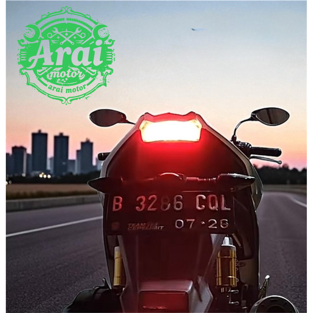 stoplamp running aerox new/lampu running aerox connected /lampu running aerox new 2020 -2024