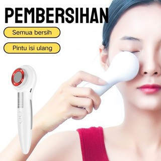 Pemijat Recharge Anti Aging Alat Setrika Wajah Wajah Pengencang Perawatan Facial