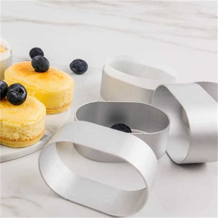 Cetakan Roti Oval / Bread Ring / Loyang Roti Oval - 10cm