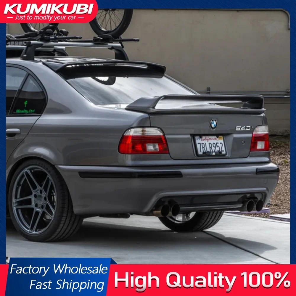 For BMW 5 Series E39 1997-2003 Spoiler ABS Plastic Matte Black or Glossy Black Spoiler For BMW E39 M