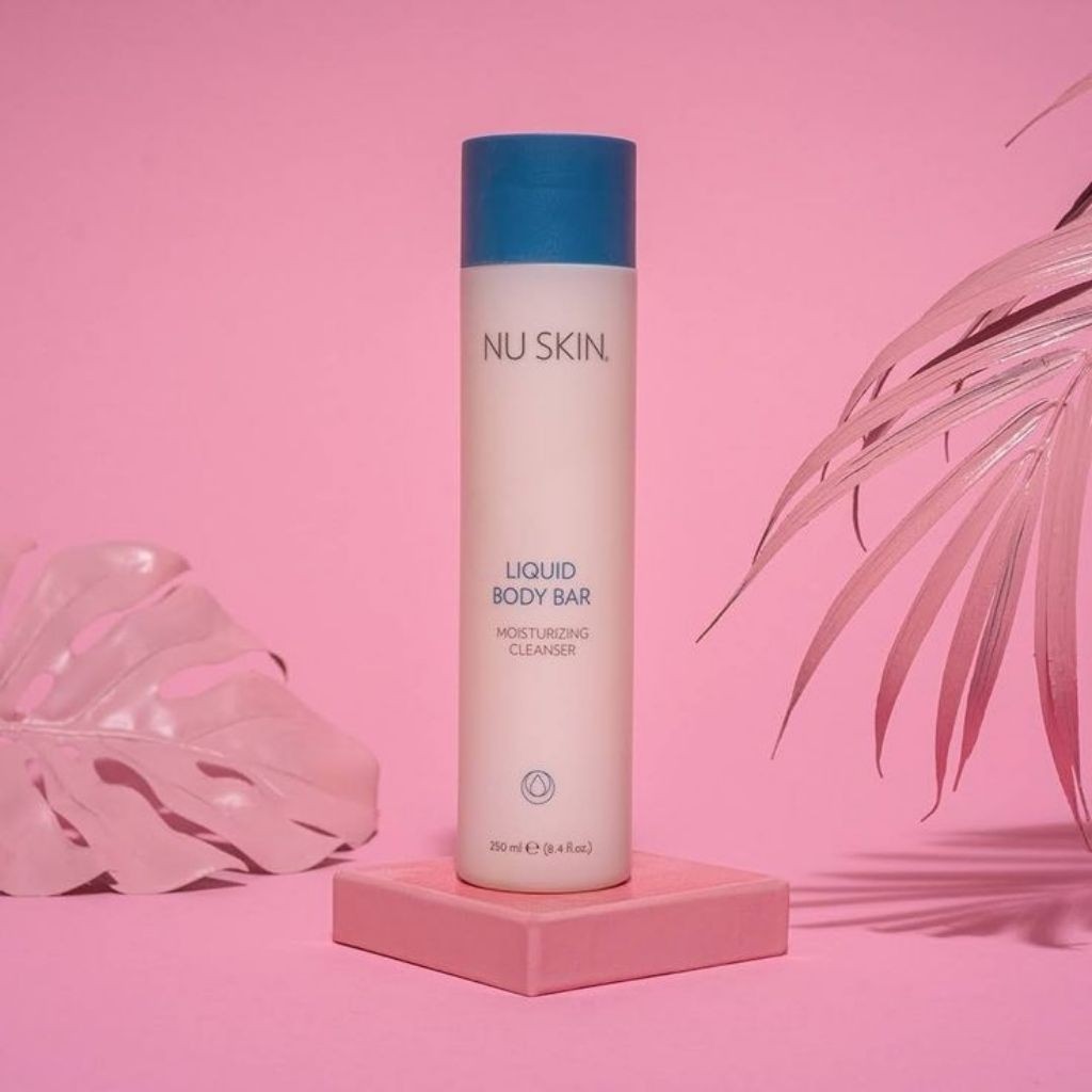 Zia Nu Skin Liquid Body Bar Pembersih 250ml original Sabun Melembabkan Kulit
