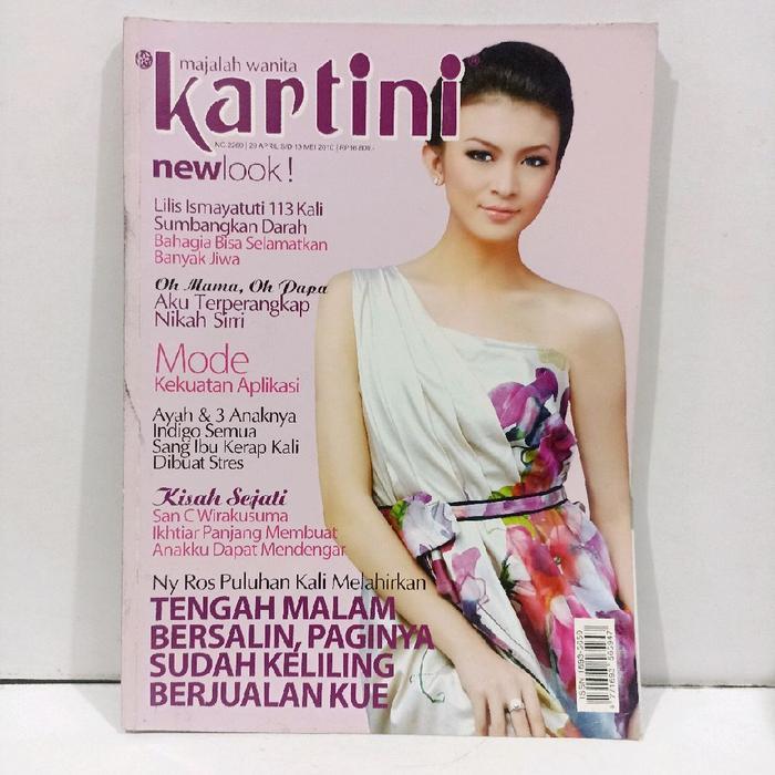 Majalah wanita Kartini : Edisi No. 2269 April - Mei 2010 - Mode kekuatan aplikasi