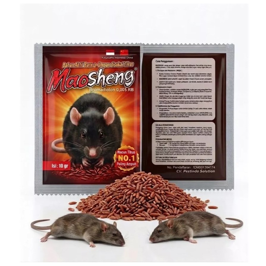 TISERA - RACUN TIKUS Mak Oseng anti tikus pembunuh tikus pembasmi tikus