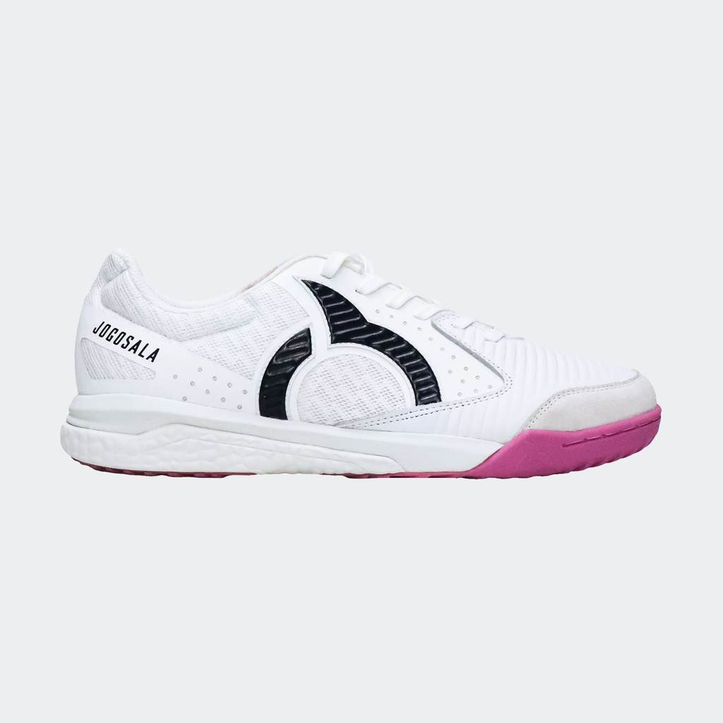 Ortuseight Sepatu Futsal Jogosala Volta V3 White Pink Black