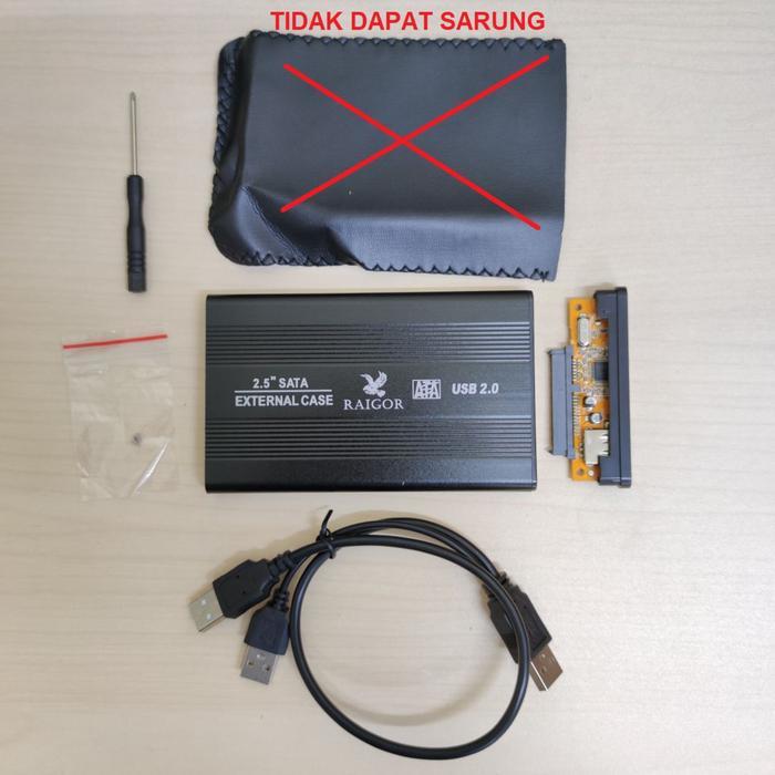 EXTERNAL CASE HDD 2.5" SATA / CASING HARDDISK 2.5 INCH / HDD ENCLOSURE
