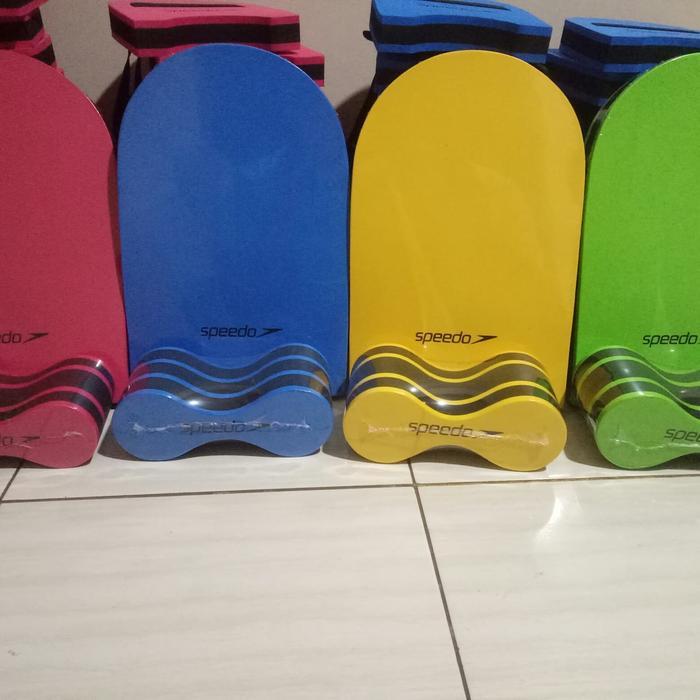 Ready paket papan pelampung dan pull buoy - Biru