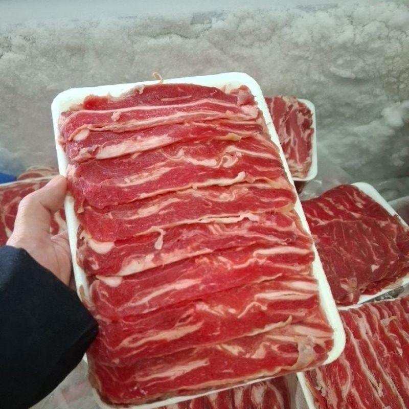 Daging Slice Sapi AUS Halal 500gram/ Daging BBQ / Daging grill