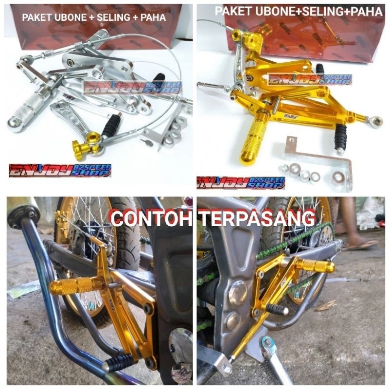 Paket Underbone Copy Dkt Non disc Plus Seling Paha Rem Ninja R RR