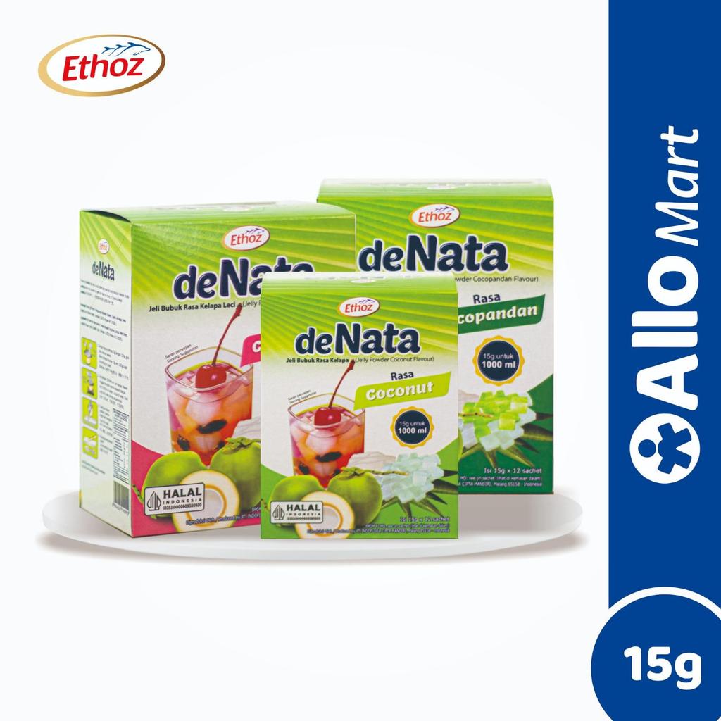 Ethoz Jelly DeNata / Jelly Kelapa Bubuk Instant 15g [ 1 BOX ]