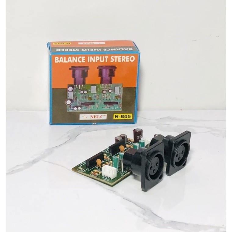 Kit Balance Input Stereo NELC N - B05