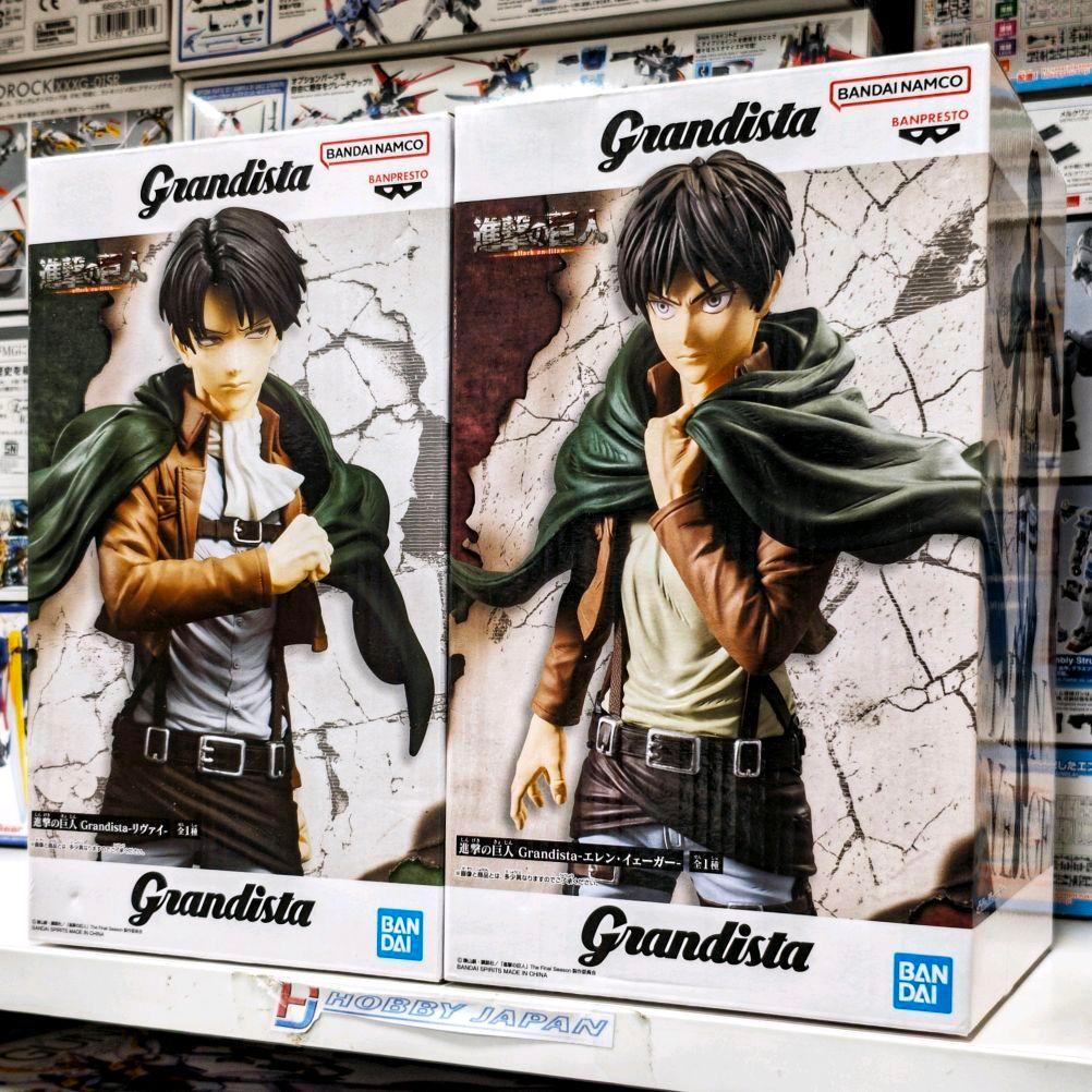 Grandista Attack On Titan - Eren Yeager & Levi Ackerman