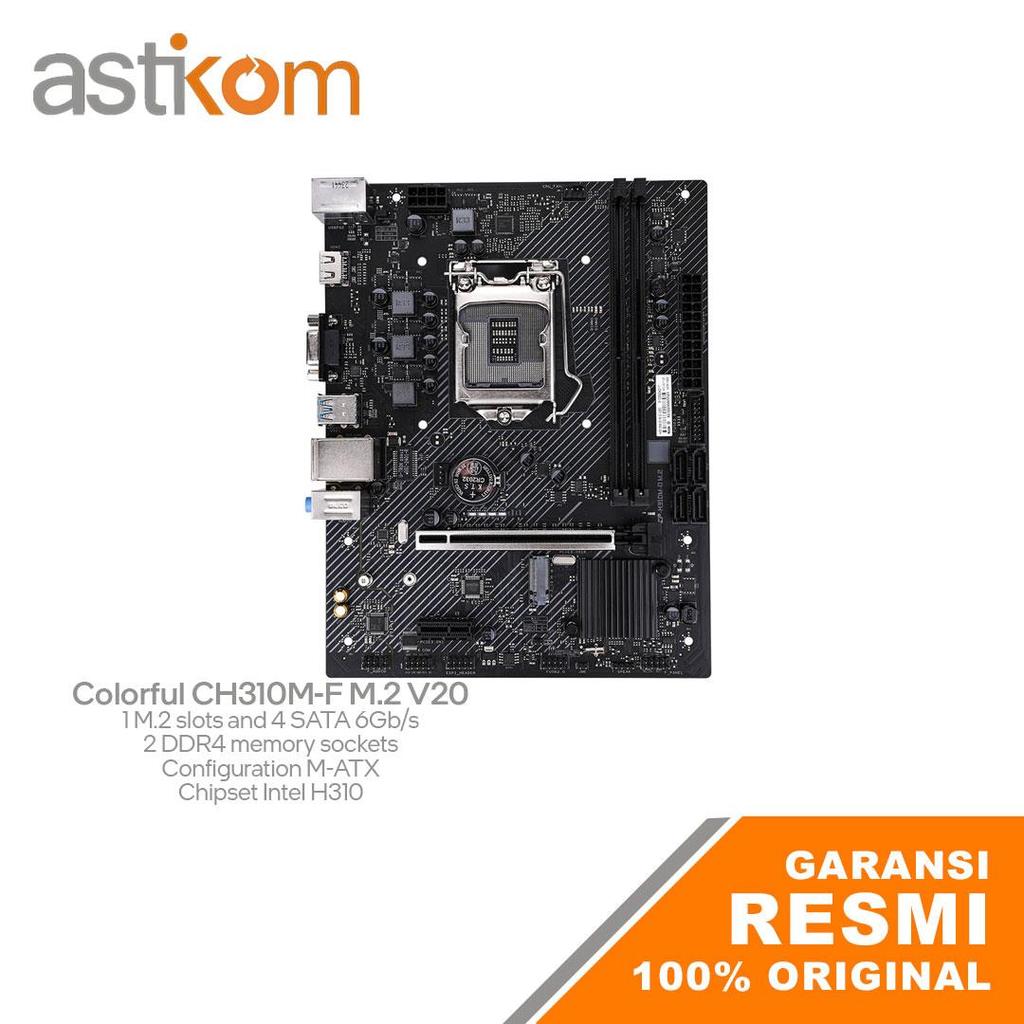 Motherboard Colorful CH310M-F M.2 V20 LGA1151