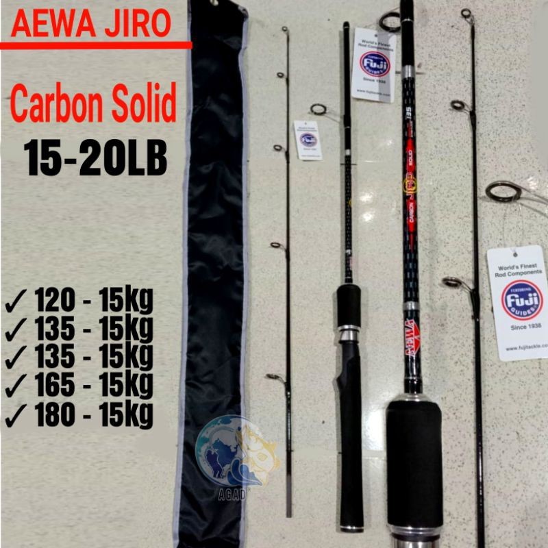 JORAN AEWA JIRO 120,135,150,165,180 CARBON SOLID GUIDE FUJI