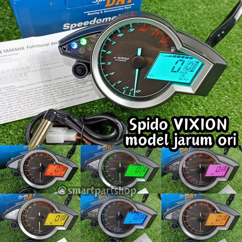SPEEDOMETER New Vixion NVL spedo nvl spedometer Jarum yamaha vixion new import Sportsday spidometer 
