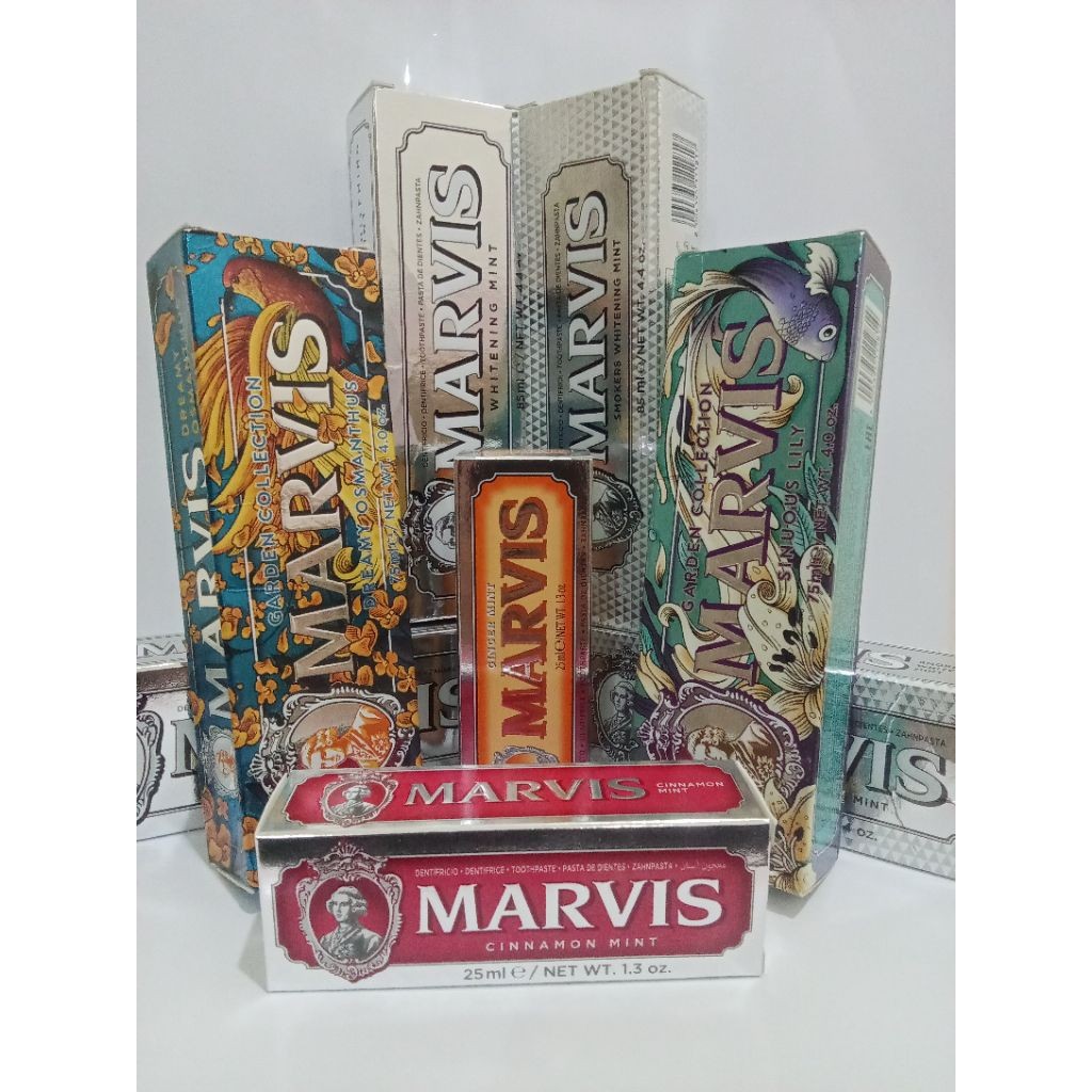 EXSTRA GRATIS ONGKIR!! Pasta GigiMarvis Odol Toothpaste (privasi aman Bisa COD) CS