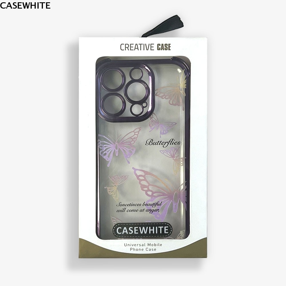 CASEWHITE Casing Hp Untuk iPhone 15 Pro Max Kesing Softcase Case 2022