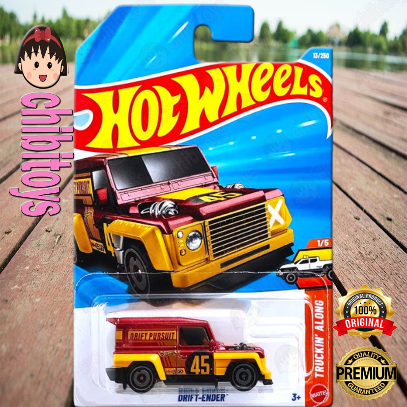 Hot Wheels Drift Ender Merah Diecast Mobil Offroad Drift