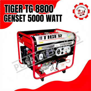 Genset TIGER TG8800E 4 tak/Tiger TG 8800 E Genset 5000 watt bensin