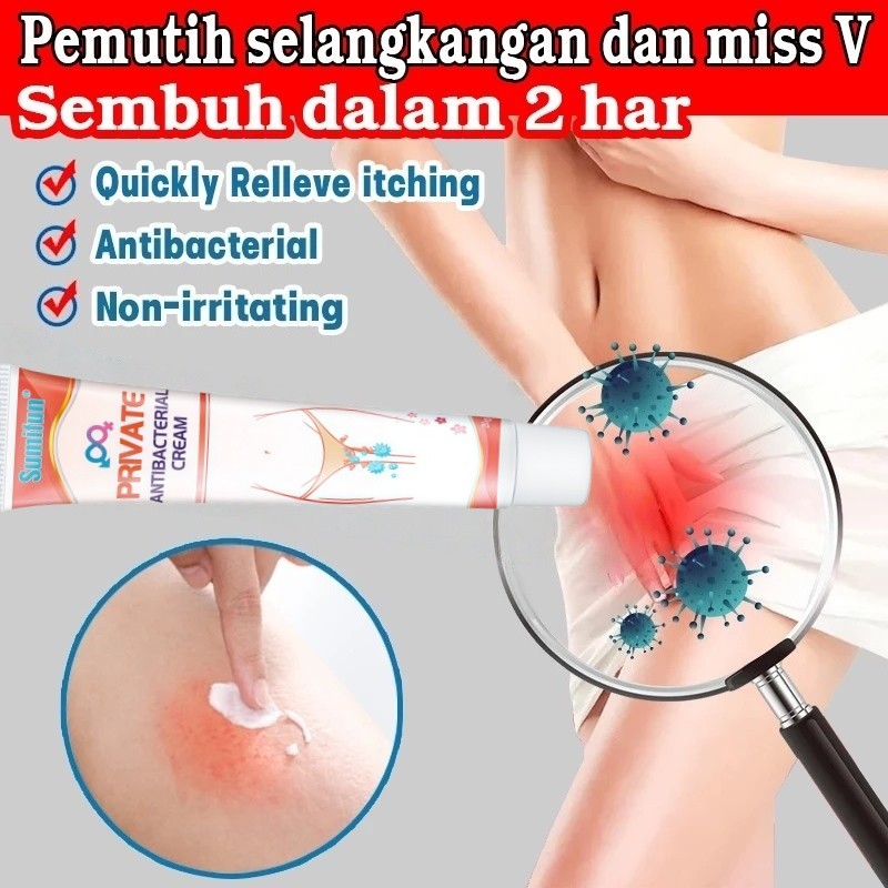 Private Antibacterial ointment anti-itch Relief Dermatitis Cream For Women Eczema Ointment Private I