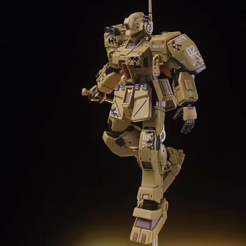 GM Spartan RGM-79 PB Limit HG 1/144 Desert Color Assemble The Model Action Figure Desktop Decoration