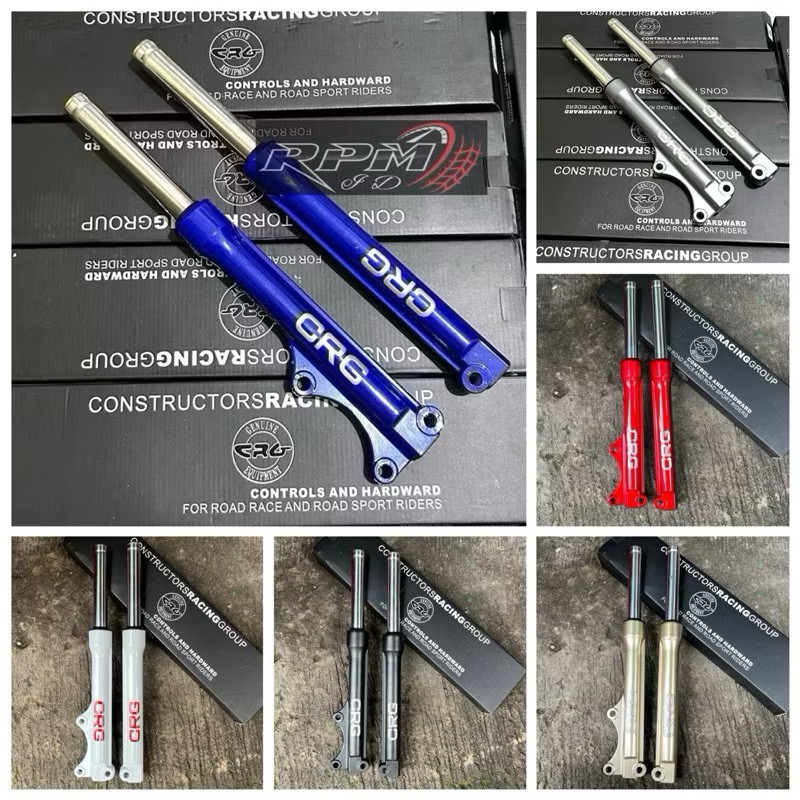 Shock Assy Depan CRG Shock Breaker Depan CRG Model Standar Motor Matic Beat Vario Scoopy Beat Deluxe