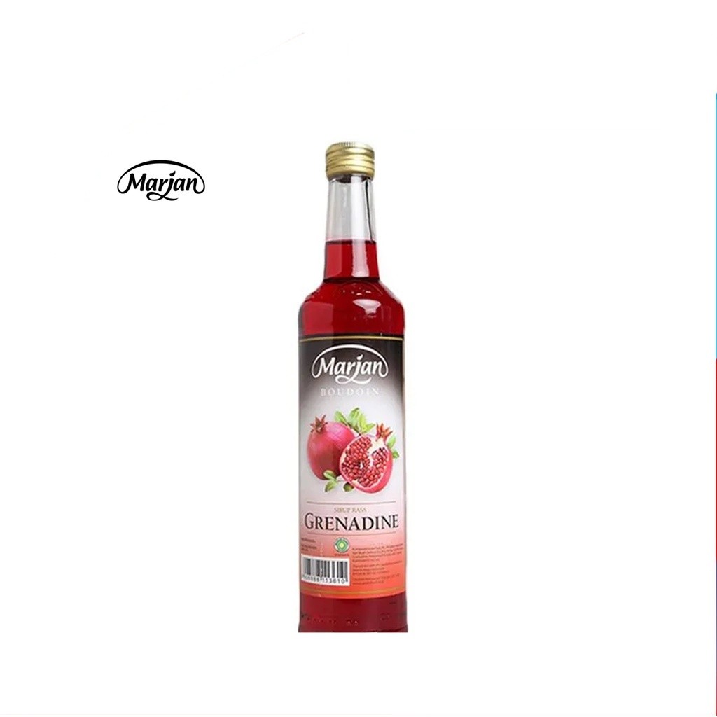 [UniGrosir] MARJAN Syrup Grenadine Sirup Grenadin 460 ml